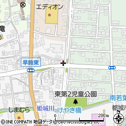 宮崎県都城市早鈴町1767-10周辺の地図