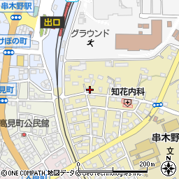 鹿児島県いちき串木野市日出町34周辺の地図