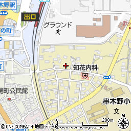 鹿児島県いちき串木野市日出町36周辺の地図