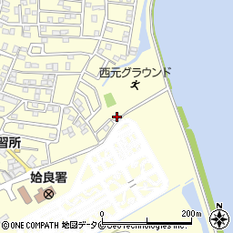 鹿児島県姶良市東餅田3842-14周辺の地図
