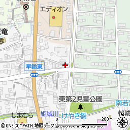 宮崎県都城市早鈴町3219周辺の地図