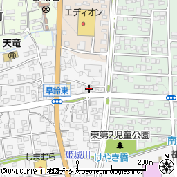 宮崎県都城市早鈴町3220-7周辺の地図