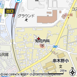 鹿児島県いちき串木野市日出町416周辺の地図