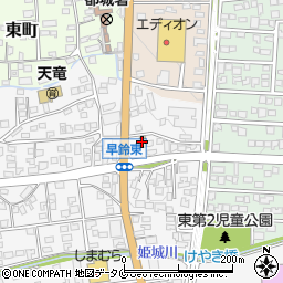 宮崎県都城市早鈴町3223周辺の地図
