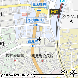 鹿児島県いちき串木野市高見町24周辺の地図