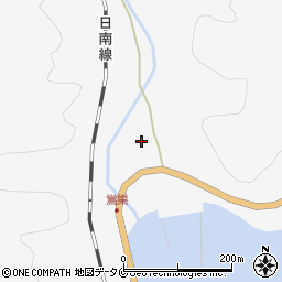宮崎県日南市伊比井3949周辺の地図
