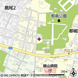 宮崎県都城市都島町366周辺の地図