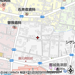 宮崎県都城市早鈴町1-18周辺の地図