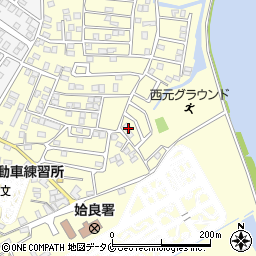 鹿児島県姶良市東餅田3844-2周辺の地図