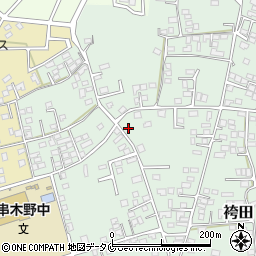 鹿児島県いちき串木野市袴田1968周辺の地図