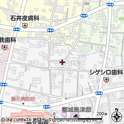 宮崎県都城市早鈴町3-4周辺の地図