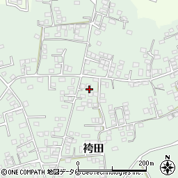 鹿児島県いちき串木野市袴田1979周辺の地図