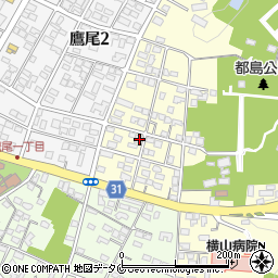 宮崎県都城市都島町418周辺の地図