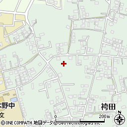 鹿児島県いちき串木野市袴田1967周辺の地図