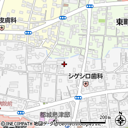 宮崎県都城市早鈴町4周辺の地図