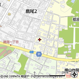 宮崎県都城市都島町432周辺の地図