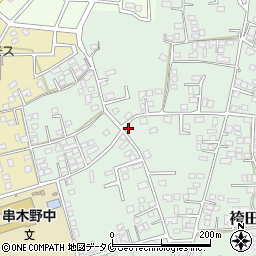 鹿児島県いちき串木野市袴田1969周辺の地図