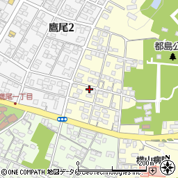 宮崎県都城市都島町418-1周辺の地図