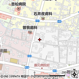 宮崎県都城市早鈴町1-25周辺の地図