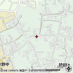 鹿児島県いちき串木野市袴田1971周辺の地図