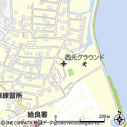 鹿児島県姶良市東餅田3846-11周辺の地図