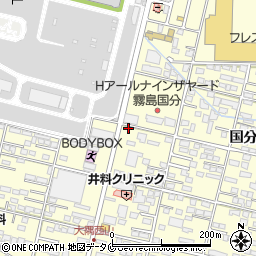 松本動物病院附属ペット美容室周辺の地図