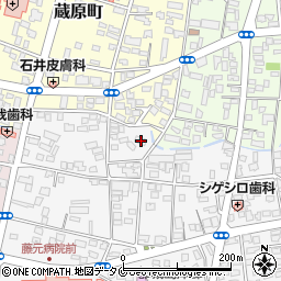 宮崎県都城市早鈴町2-8周辺の地図