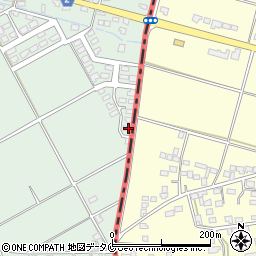 鹿児島県曽於市財部町下財部1516-24周辺の地図