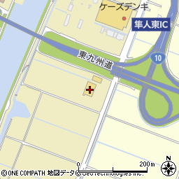 鹿児島県霧島市隼人町真孝618周辺の地図