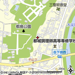 宮崎県都城市都島町223周辺の地図