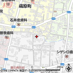 宮崎県都城市早鈴町2-2周辺の地図