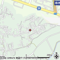 鹿児島県いちき串木野市袴田2101周辺の地図