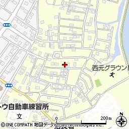 鹿児島県姶良市東餅田3713-8周辺の地図