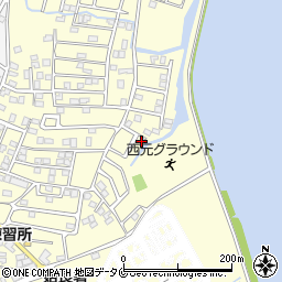 鹿児島県姶良市東餅田3846-39周辺の地図