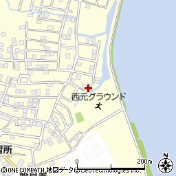 鹿児島県姶良市東餅田3846-38周辺の地図