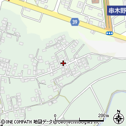 鹿児島県いちき串木野市袴田2095周辺の地図