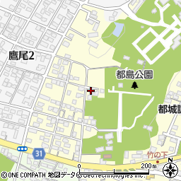 宮崎県都城市都島町379周辺の地図