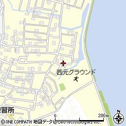 鹿児島県姶良市東餅田3846-36周辺の地図