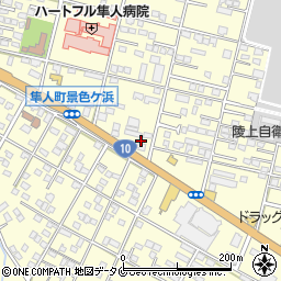 鹿児島県霧島市隼人町住吉133周辺の地図