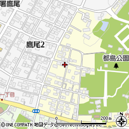 宮崎県都城市都島町422-1周辺の地図