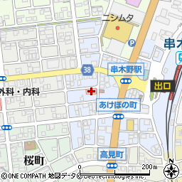 久米クリニック周辺の地図
