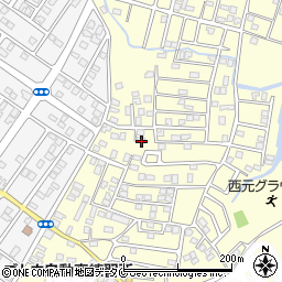 鹿児島県姶良市東餅田3744-1周辺の地図