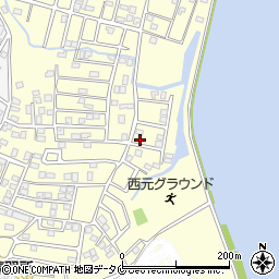 鹿児島県姶良市東餅田3847-31周辺の地図