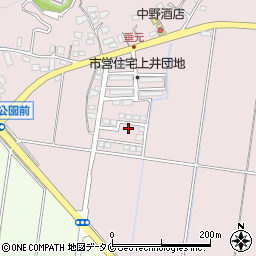 鹿児島県霧島市国分上井270周辺の地図