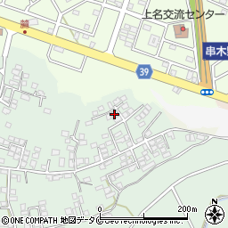 鹿児島県いちき串木野市袴田2420周辺の地図