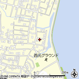鹿児島県姶良市東餅田3847-36周辺の地図
