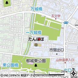 宮崎県都城市一万城町11周辺の地図