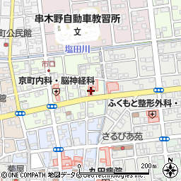 春田整形外科周辺の地図