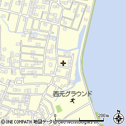 鹿児島県姶良市東餅田3847-45周辺の地図