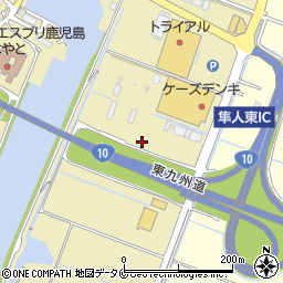 株式会社野崎クレーン　隼人営業所周辺の地図